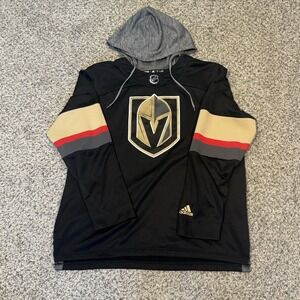Adidas NHL Vegas Golden Knights Black Hoodie Size XL Unisex